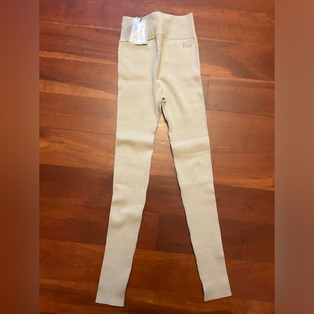 Authentic-NWT KITH Rexford Sweater Legging- in Canvas. Size Medium